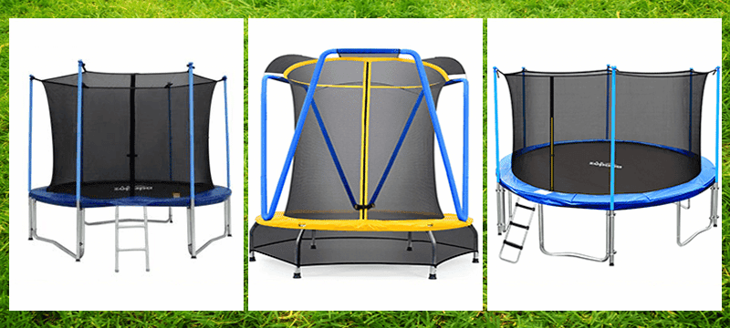 3 Zupapa Trampoline Models for kid